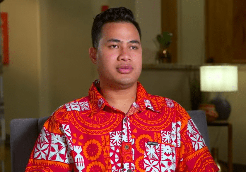 Asuelu Pulaa in an Amazing Shirt