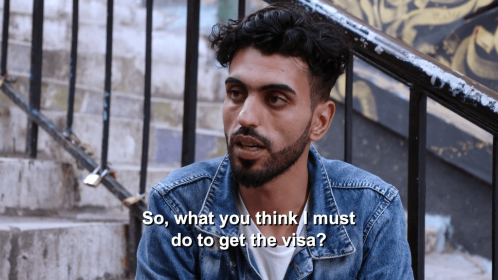 Yazan Abo Horira open to getting a K-1 visa