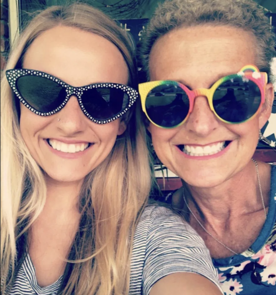 Mackenzie and Angie In Glasses