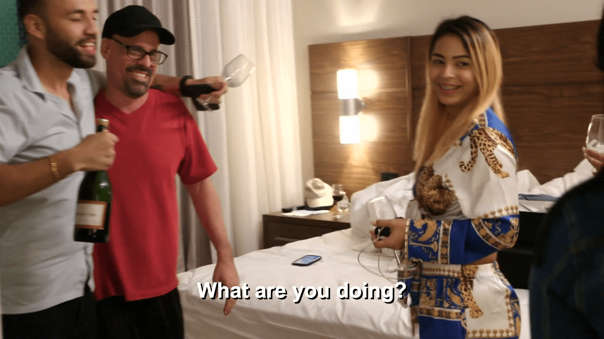 The party visits Gino