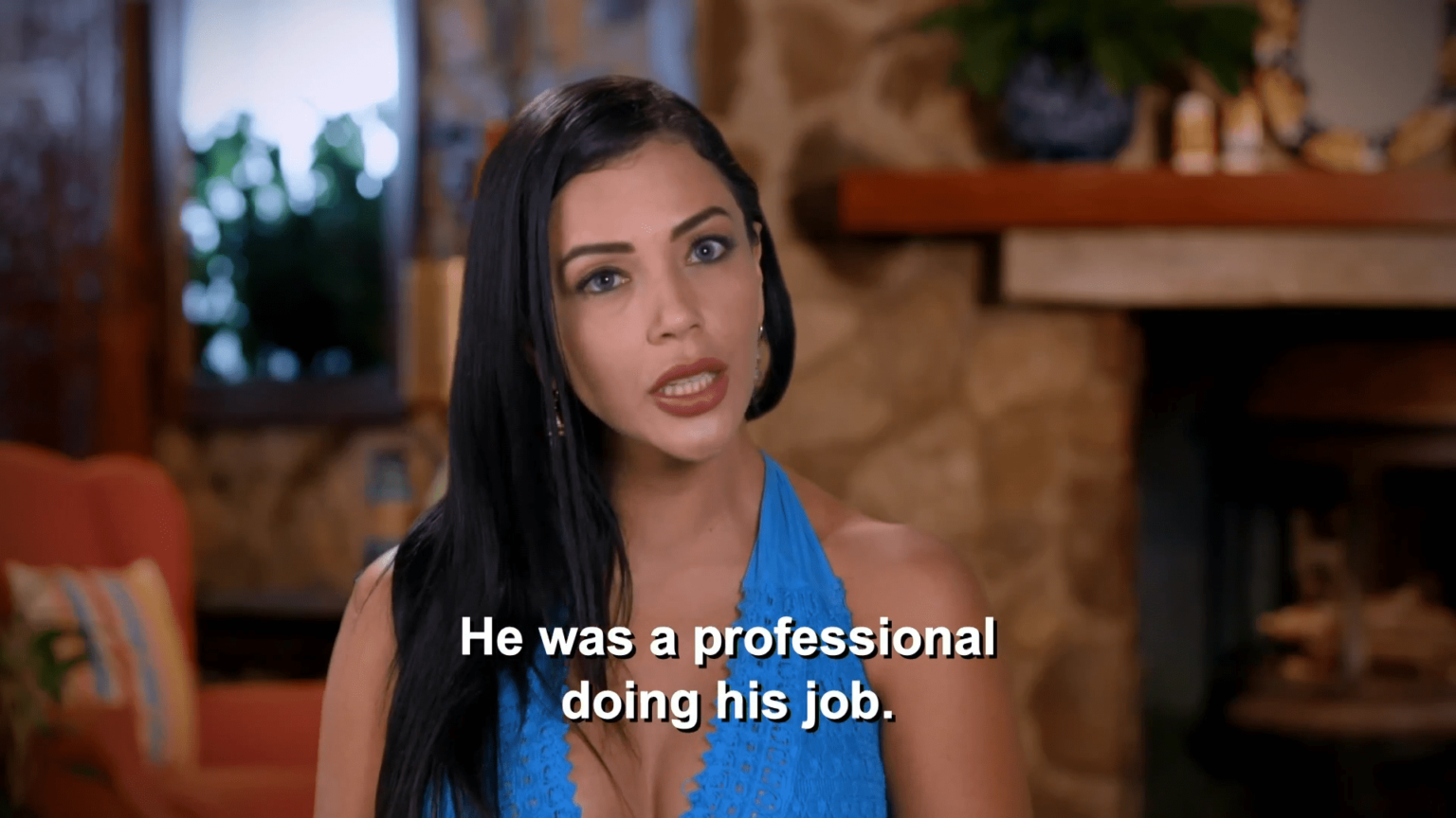 In context, Jasmine feels that Gino shouldn't be jealous