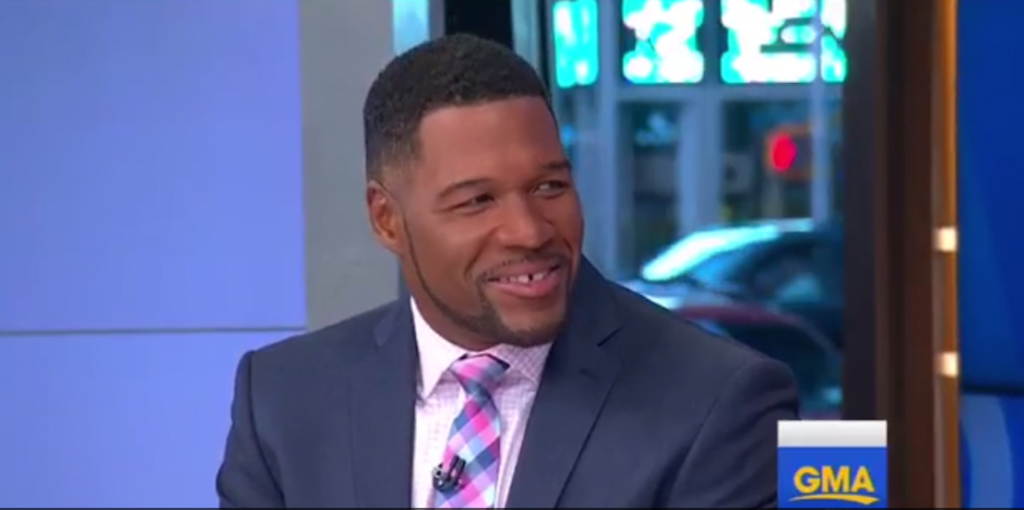 Michael Strahan Debuts