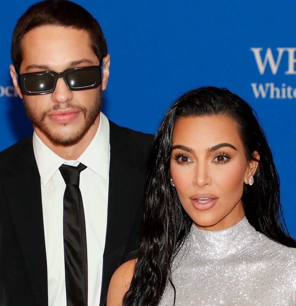 Pete Davidson And Kim Kardashian Make Red Carpet Debut Pack On PDA