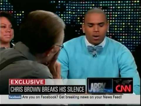 Chris Brown on Larry King Live: The Full Interview - The Hollywood Gossip