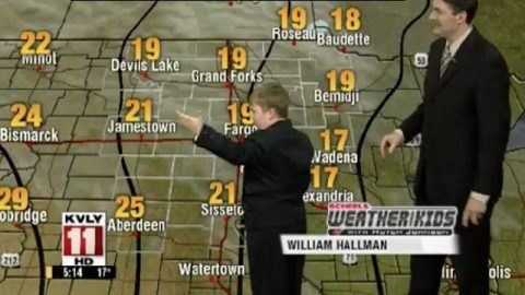 Weather Kid Goes Viral: Best Forecast Ever! - The Hollywood Gossip