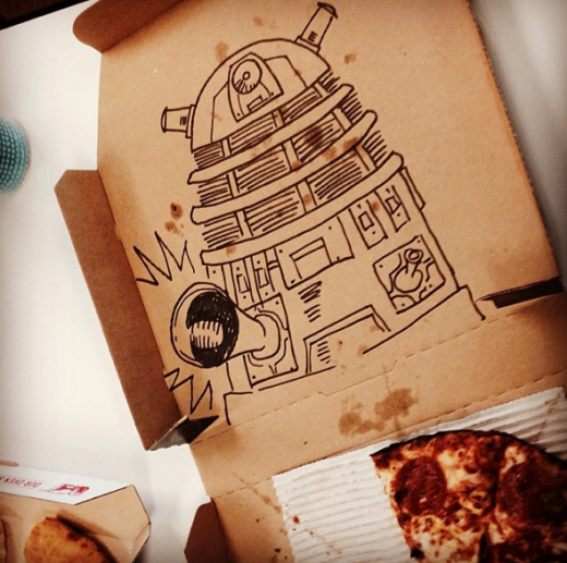 19 Pieces of Pizza Box Art The Hollywood Gossip