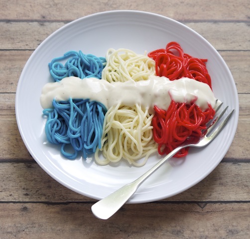 Patriotic Pasta Salad