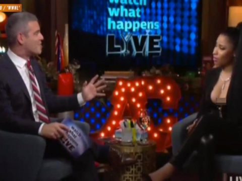 Nicki Minaj Nip Slip: Watch It Happen Live! - The Hollywood Gossip