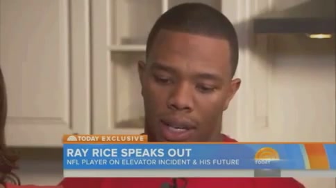 Ray Rice Speaks on Janay Rice Assault, Admits