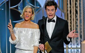 Bill Hader and Kristen Wiig