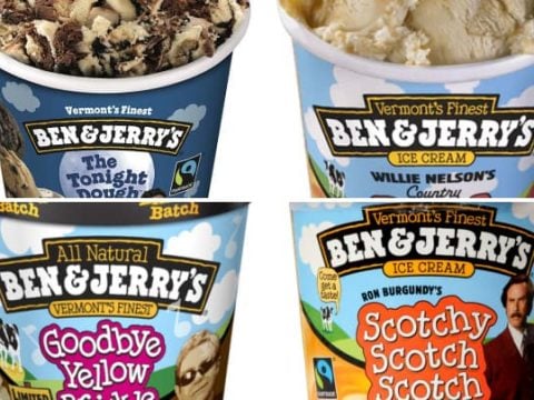 13 Ben and Jerry's Ice Cream Flavors Named After Celebrities - The