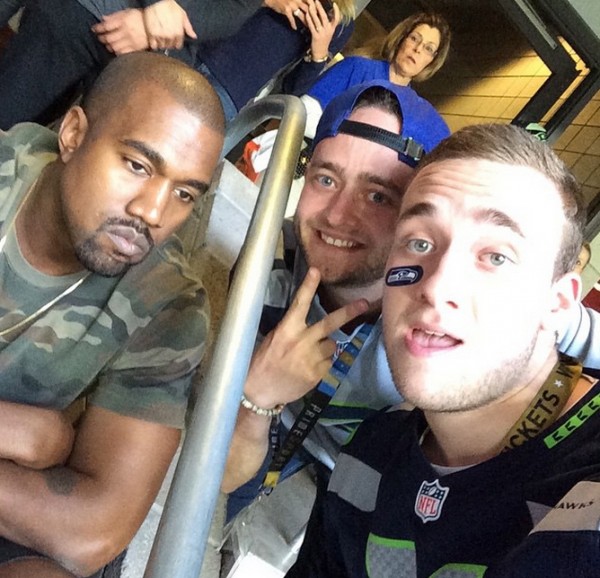 Kanye West Super Bowl Photo The Hollywood Gossip