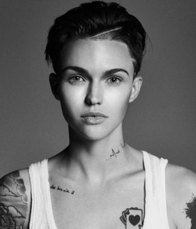 13 Hottest Ruby Rose Photos: Nude, Lewd and Tattooed - The Hollywood Gossip