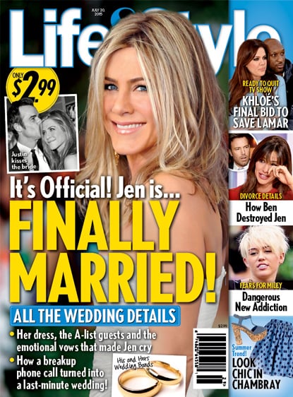 Jennifer Aniston: Is She Finally Married?!? - The Hollywood Gossip