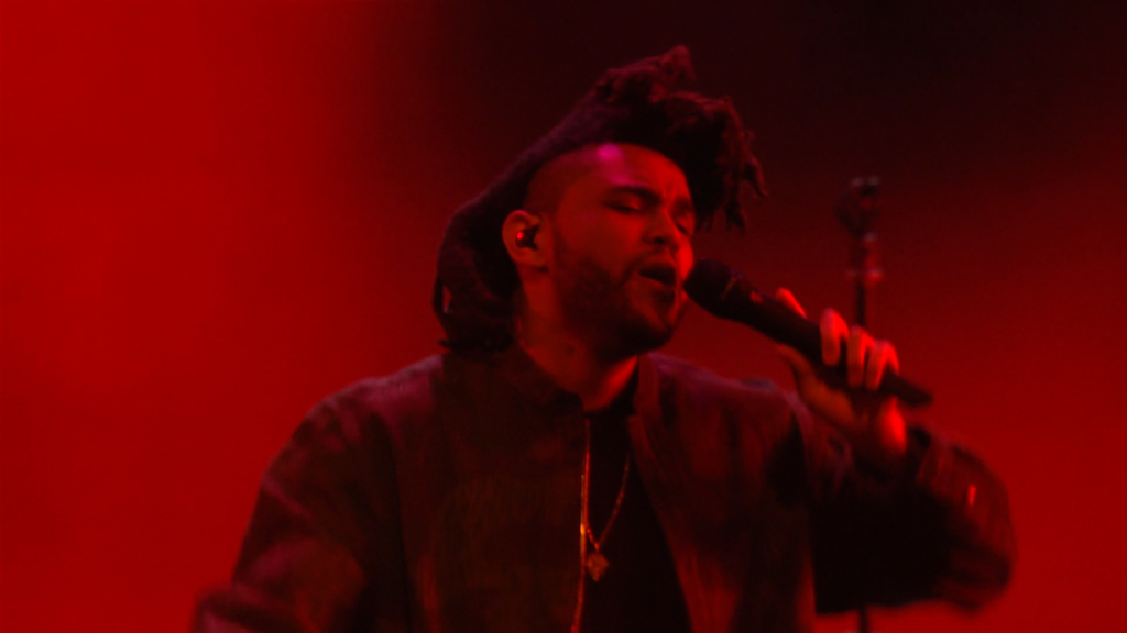The Weeknd Performs 