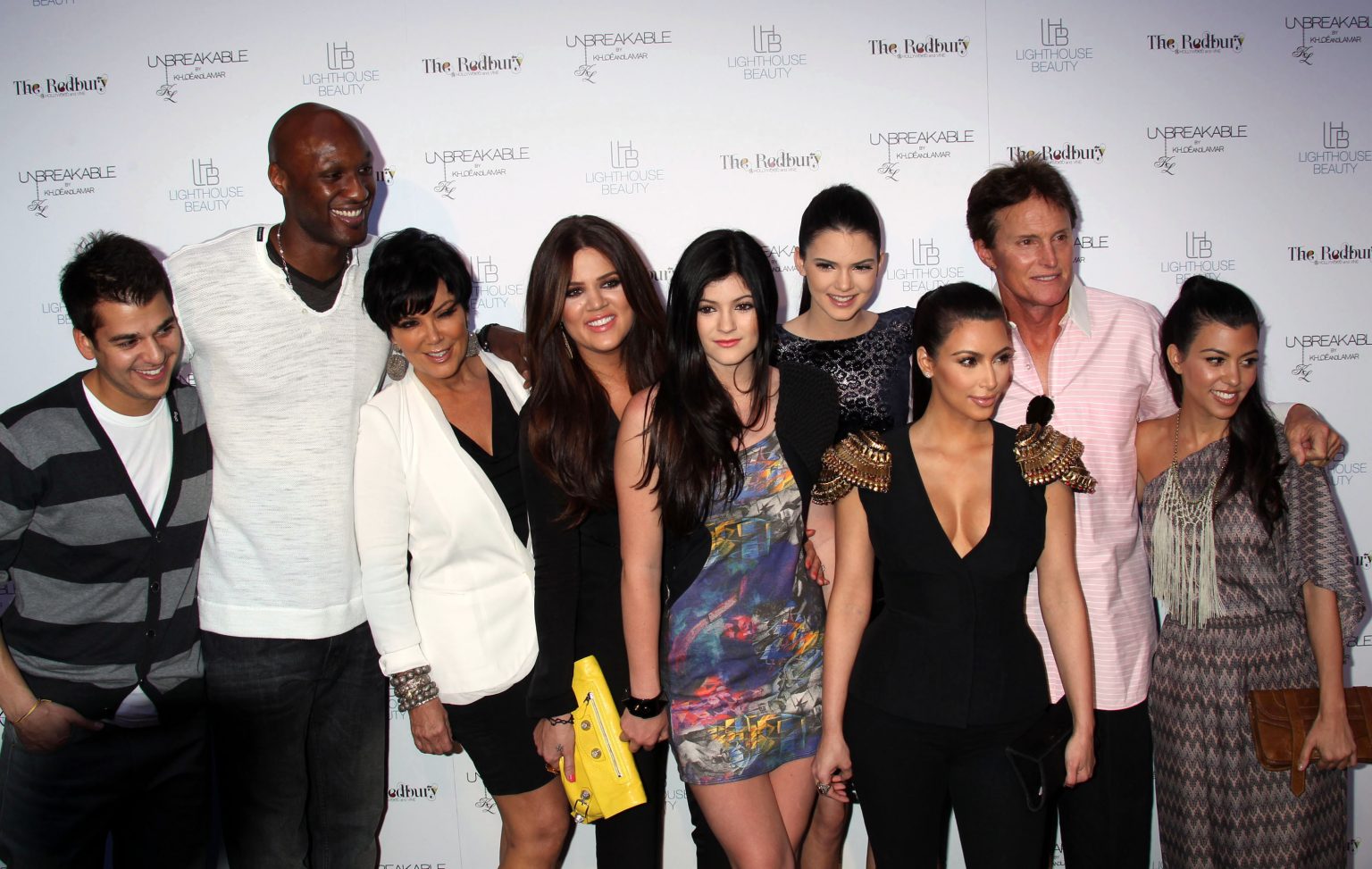 Lamar Odom and Family - The Hollywood Gossip