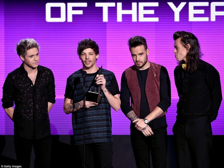 One Direction Wins ARTIST OF THE YEAR at American Music Awards