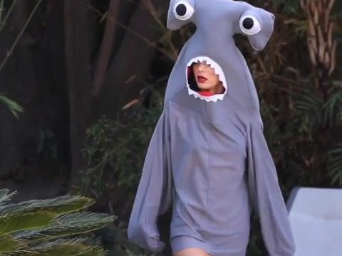 Kendall Jenner: Naked, Stalked By Shark in Bizarre New Video - The