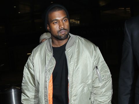 Kanye West Takes a Stroll