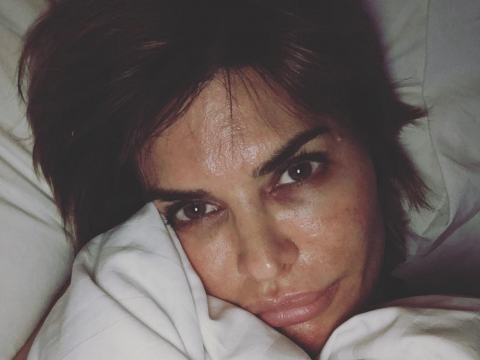 Lisa Rinna: Makeup-Free and Nothing to Hide - The Hollywood Gossip