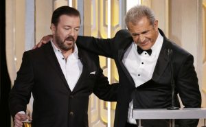 Ricky Gervais and Mel Gibson