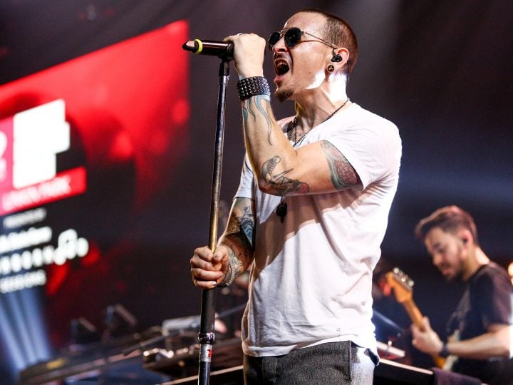 Chester Bennington On Stage