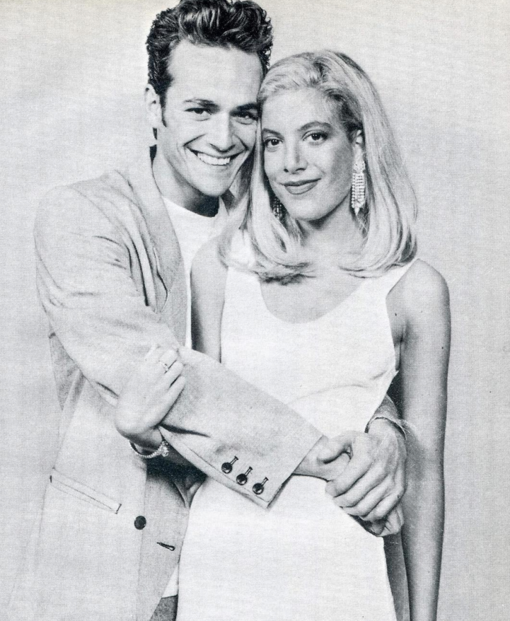 Tori Spelling Shocked, Heartbroken Over Loss of Luke Perry The