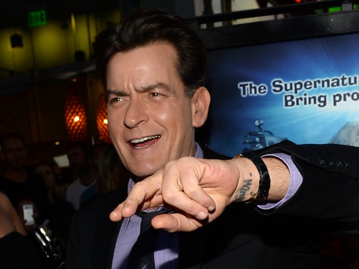Charlie Sheen: Scary Movie 5 Premiere