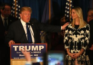 Ivanka and Donald Trump