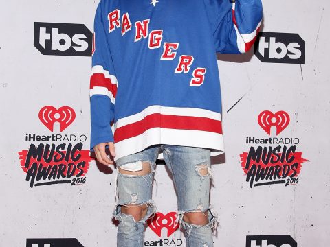 Justin Bieber: 2016 iHeartRadio Awards Press Room