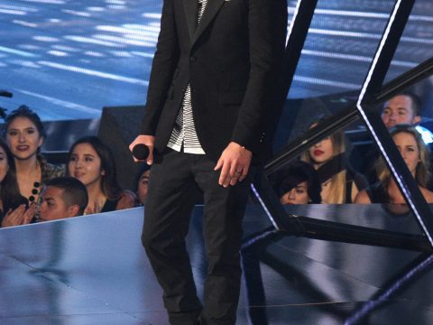Justin Timberlake Onstage at the 2016 iHeartRadio Music Awards