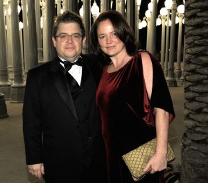 Michelle McNamara with Patton Oswalt
