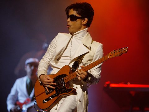 Prince Performs At The 2007 NCLR ALMA Awards