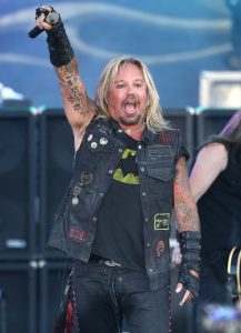 Vince Neil Performs During The 38th Annual Toyota Pro/Celebrity Race Concert At The Grand Prix Of Long Beach