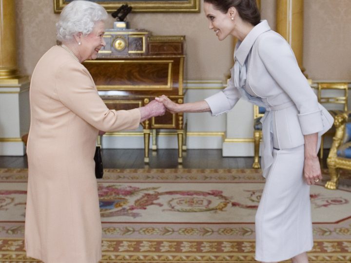 Angelina Jolei Receives Honorary Damehood From Queen Elizabeth II