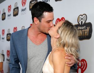 Ben Higgins and Lauren Bushnell Kiss