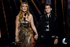 Celine Dion Accepts Billboard Icon Awards From Rene Charles Angelil