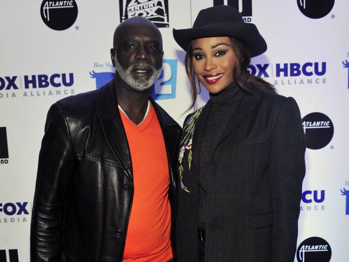 Cynthia Bailey with Peter Thomas