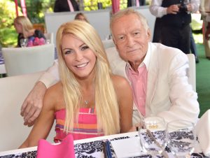 Hugh Hefner and wife Crystal Hefner