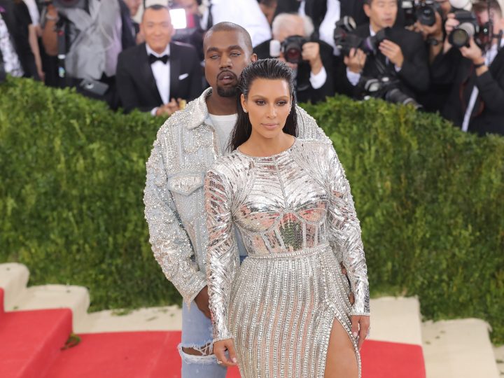 Kim and Kanye at the MET
