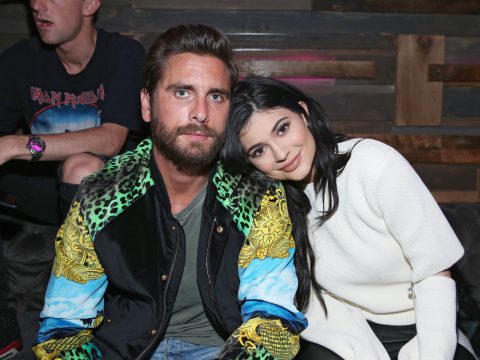 Kylie Jenner and Scott Disick in the club