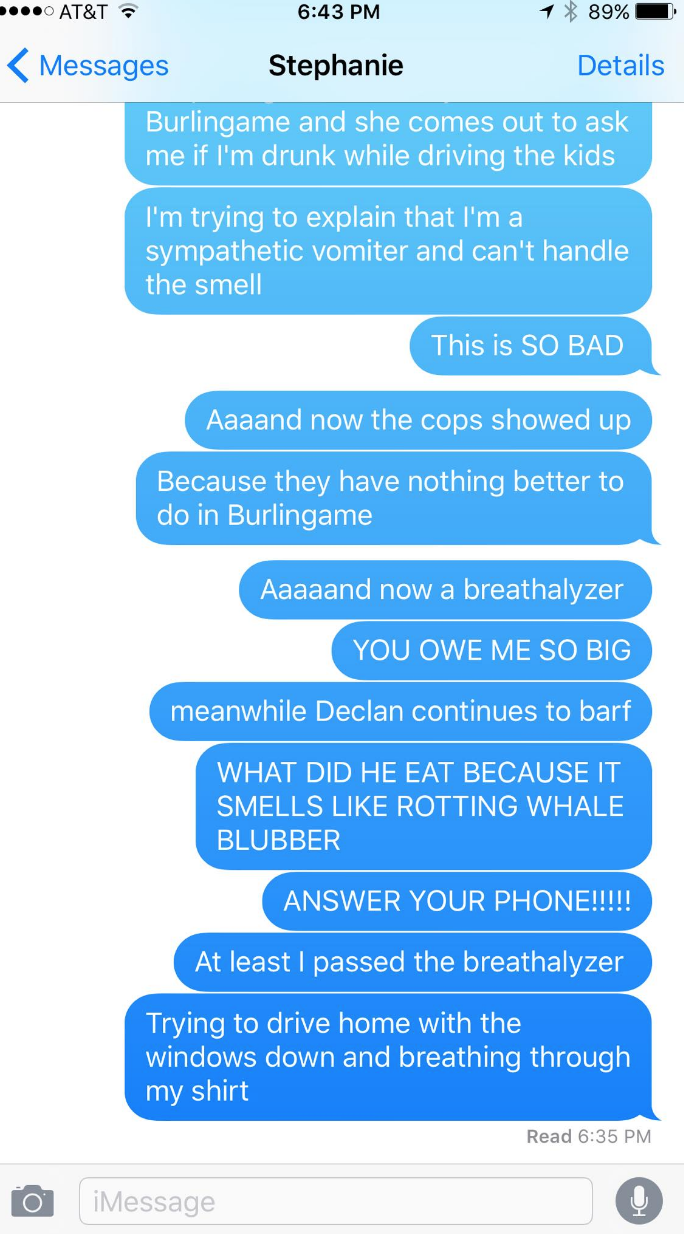 Puking Child Text Part 2 The Hollywood Gossip