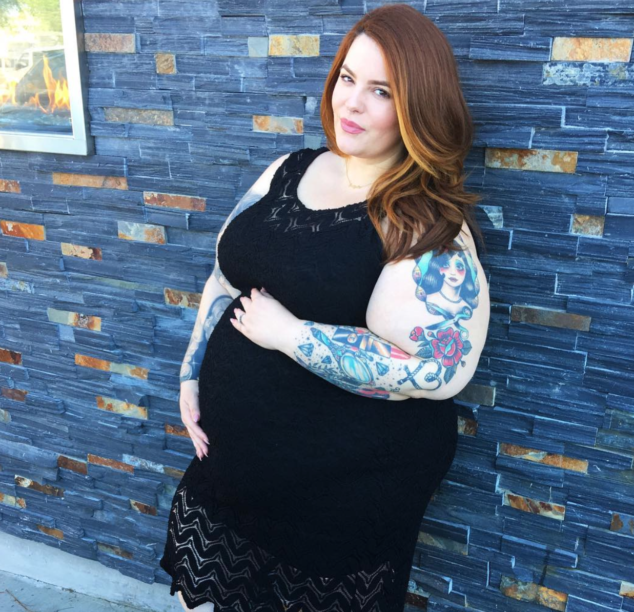 Tess Holliday Baby Bump Pic The Hollywood Gossip(02)