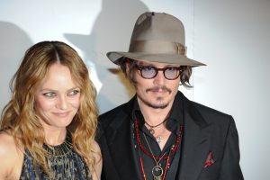 Vanessa Paradis with Johnny Depp