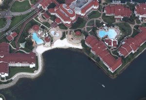 Aerial Shot of Disney's Grand Floridian Resort