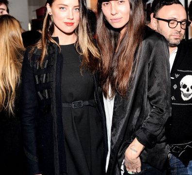 Amber Heard and Tasya Van Ree At Replica Exhibition