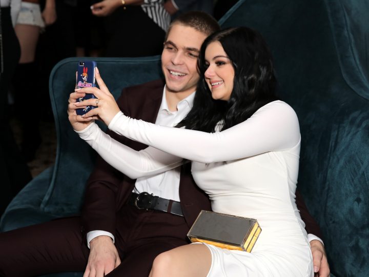 Ariel Winter and Laurent Claude Gaudette Take a Selfie