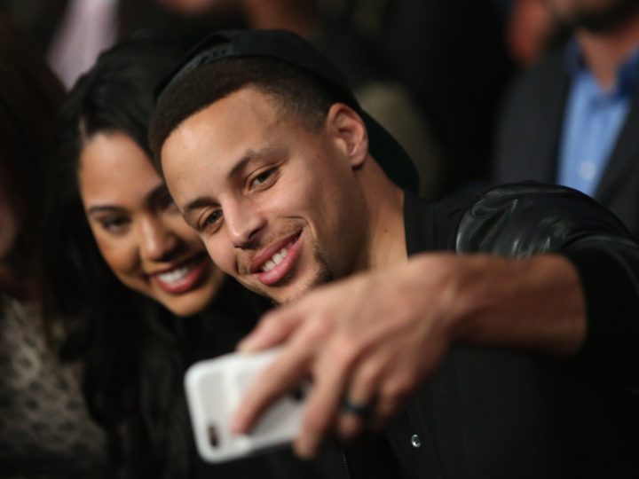 Ayesha Curry and Steph Curry