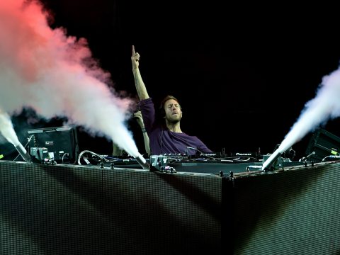 Calvin Harris on Stage
