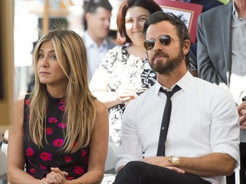 Jennifer Aniston & Justin Theroux In Happier Times